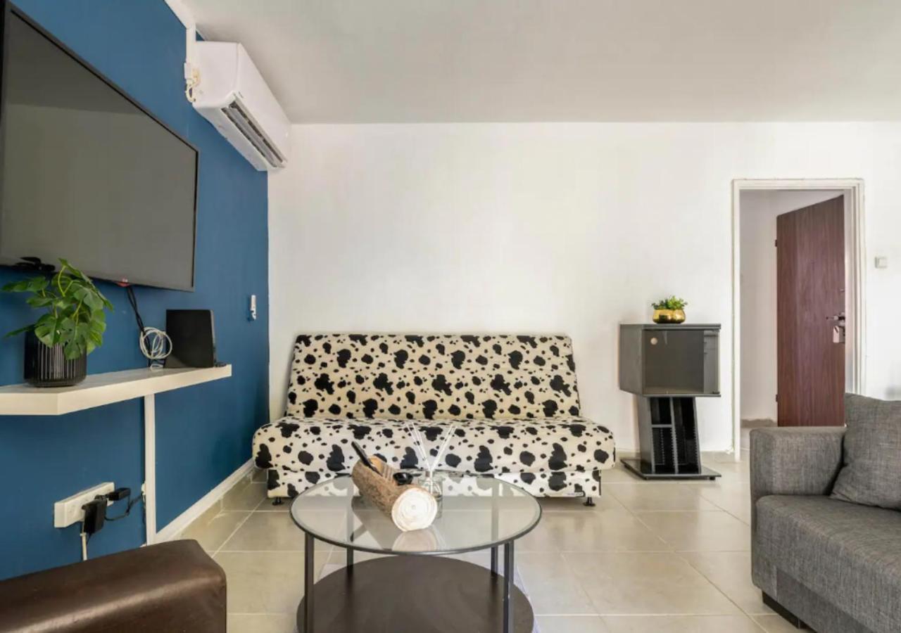 Central 1Br Oasis, Fast Fiber Wifi, Free Parking, Free Netflix With Shelter 海法 外观 照片